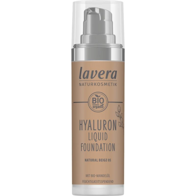 Lavera Hyaluron Flydende Foundation, 05 Beige naturale (30 ml)
