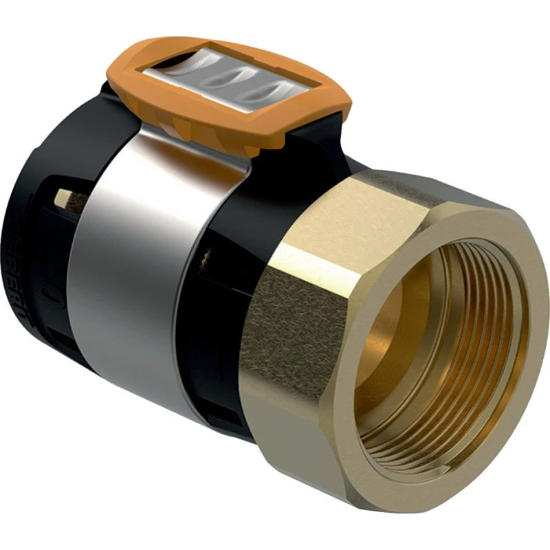 Geberit Flowfit Silicium Overgangsmuffe, 50 mm x 2" (2 stk)