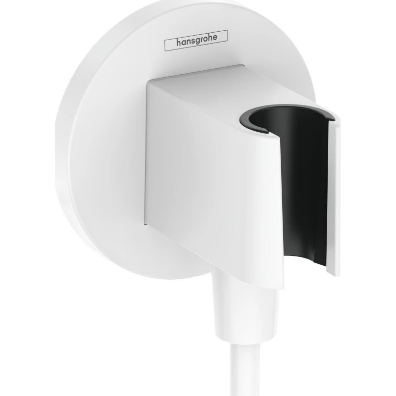 Hansgrohe FixFit S slangeudtag, mat hvid