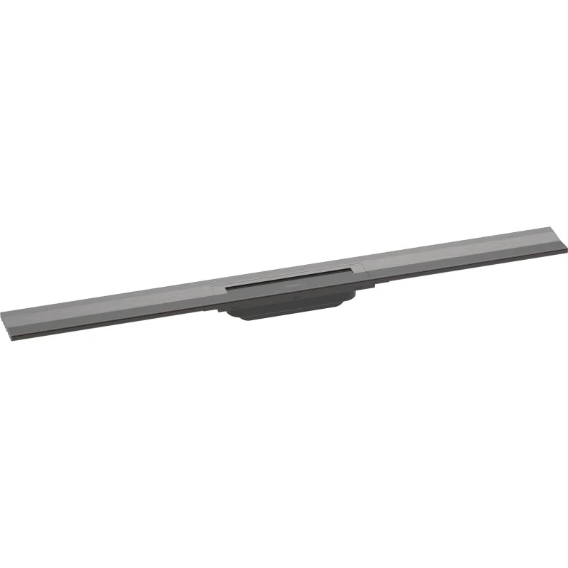 Hansgrohe Raindrain Flex afløbsrende 900 mm Børstet Sort Krom