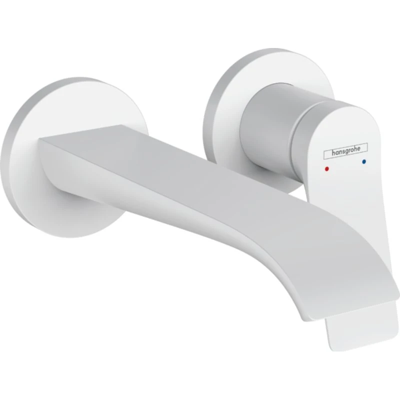 Hansgrohe Vivenis håndvaskarmatur, mat hvid, 19,2 cm tud