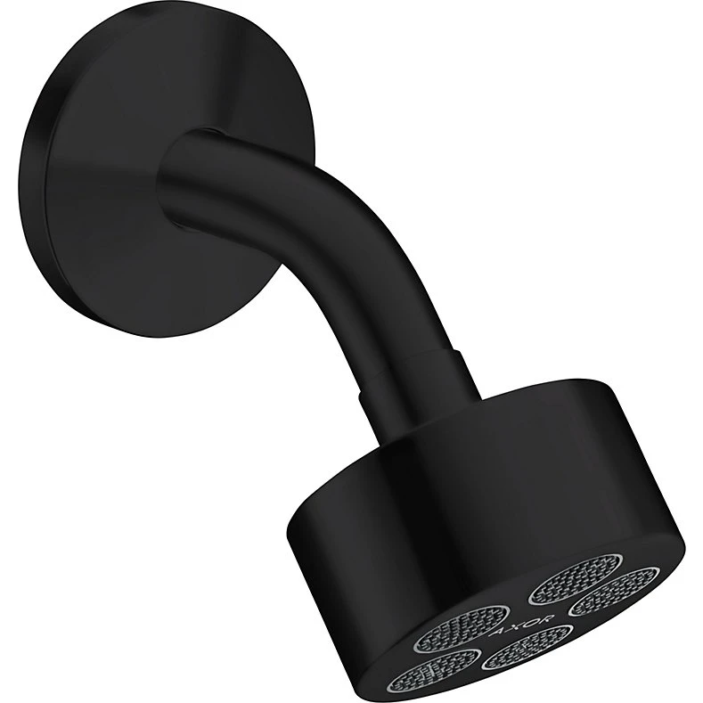 hansgrohe AXOR One hovedbruser Ø73mm, mat sort