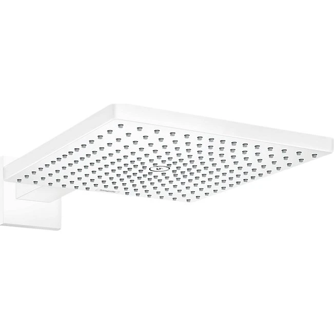 Hansgrohe Raindance E 300 hovedbruser, Mat hvid, 30x30 cm