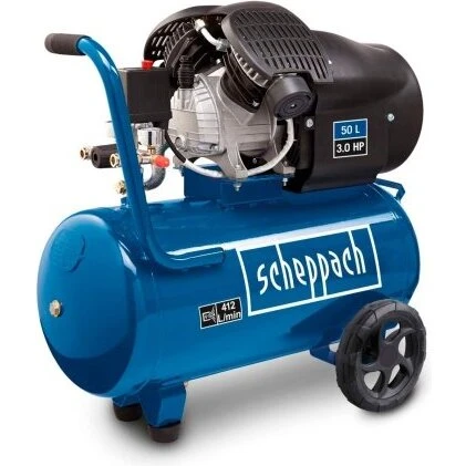 Scheppach HC53DC 50 L kompressor, 10 bar