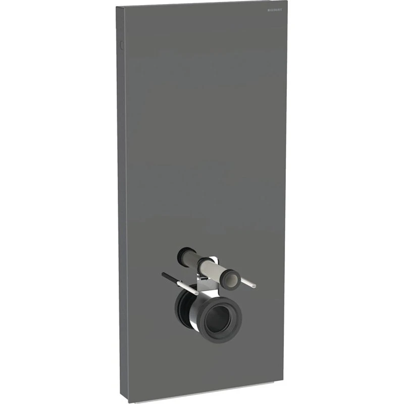 Geberit Monolith cisterne til væghængt toilet, 114 cm, gråt glas