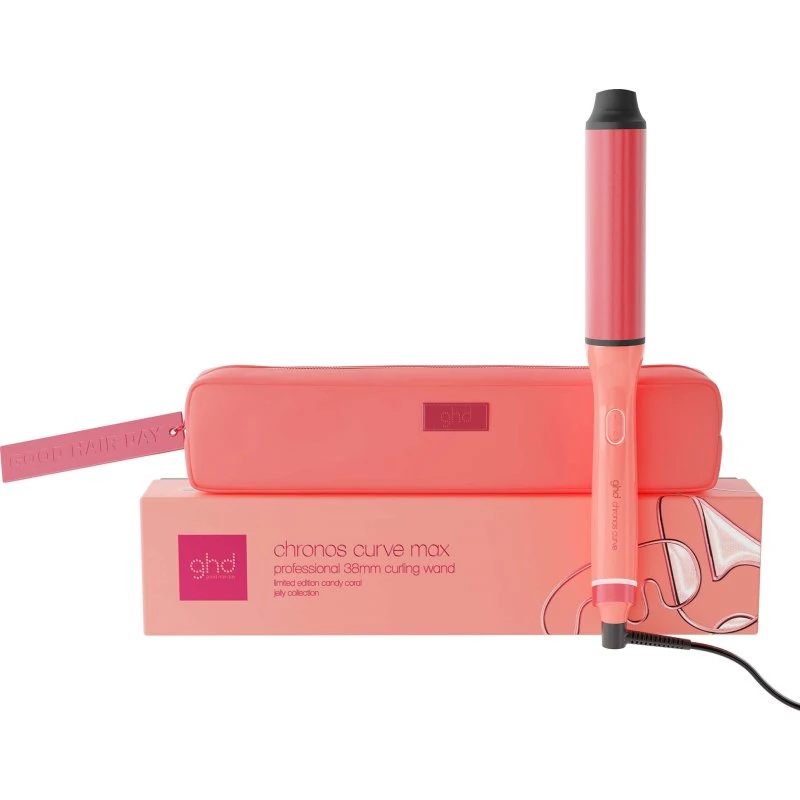 ghd Chronos Curve Max Wand 38mm - Candy Coral Limited Edition