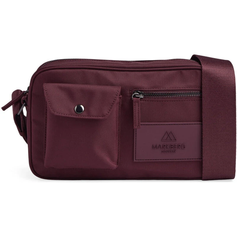 Markberg Darla Monochrome Crossbody (Bordeaux) 26x16x7 cm