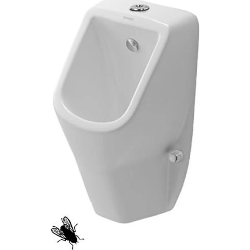 Duravit D-Code urinal med flue, hvid