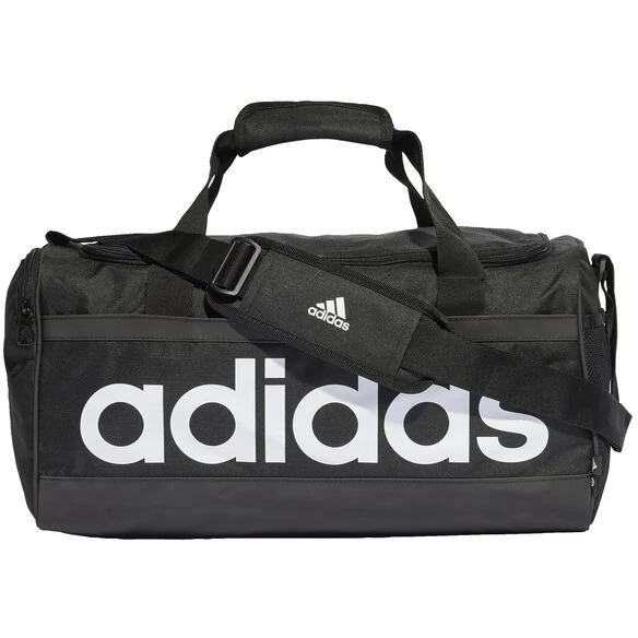 adidas Essentials Linear Duffle Bag Medium – sort/hvid