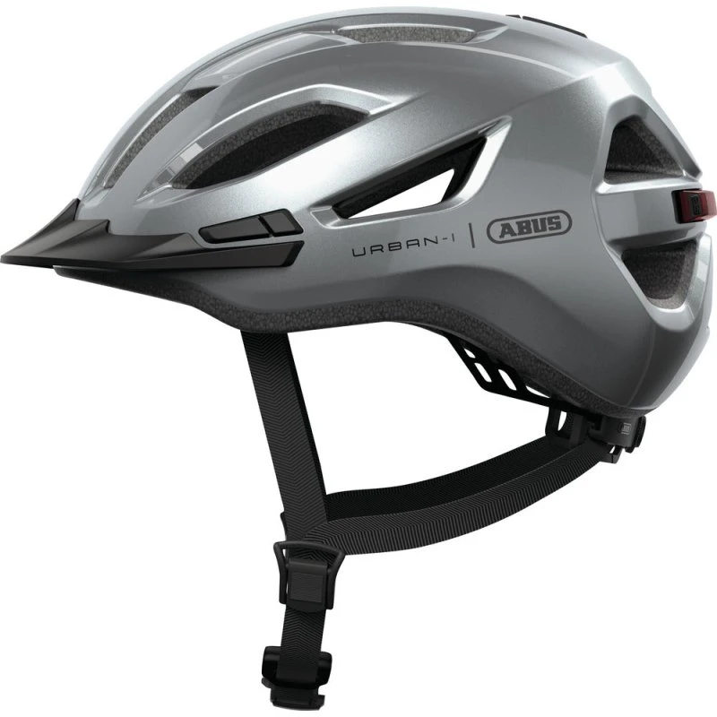 ABUS Urban-I 4.0 Cykelhjelm - Graphite Silver - Large (56-61 cm)