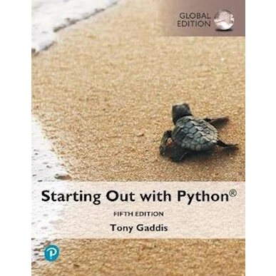 Tony Gaddis - Starting Out with Python (5. udgave, Global Edition)