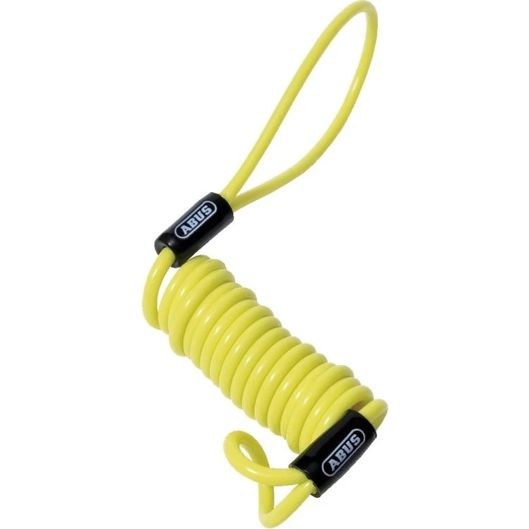 ABUS Memory Cable til skivebremselås - 90cm, Gul