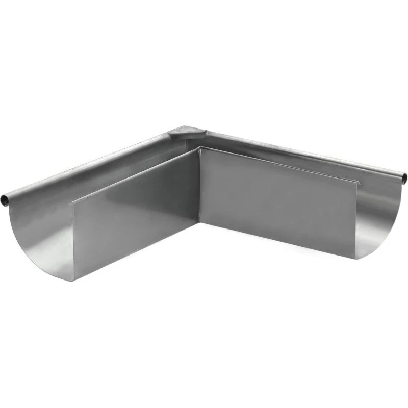 VMzinc udvendig gering nr. 12, 333 mm, til kvartrund arkitekt tagrende