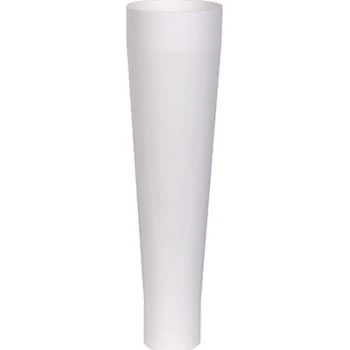 Plastmo Overgang til Kæde Ø75mm, Hvid