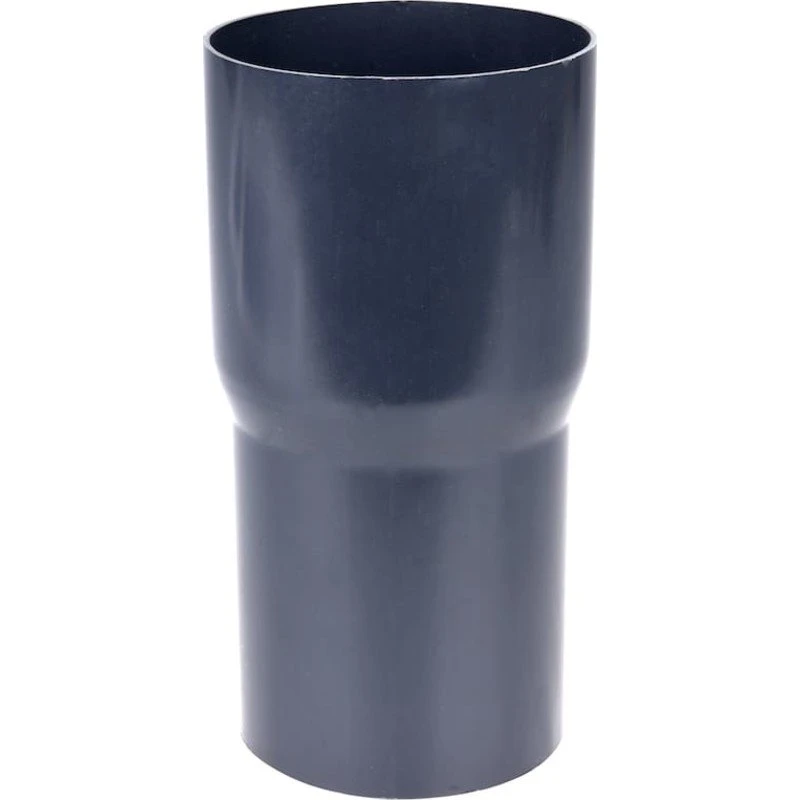Plastmo rørsamlemuffe 90 mm, grafit