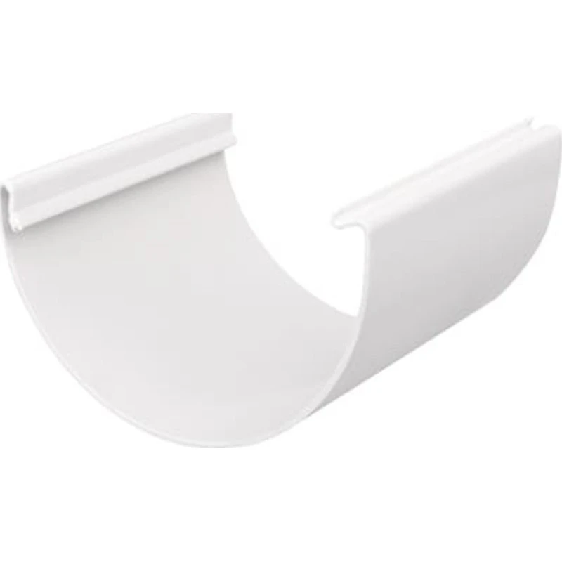Plastmo samlestykke i hvid til tagrende nr. 11
