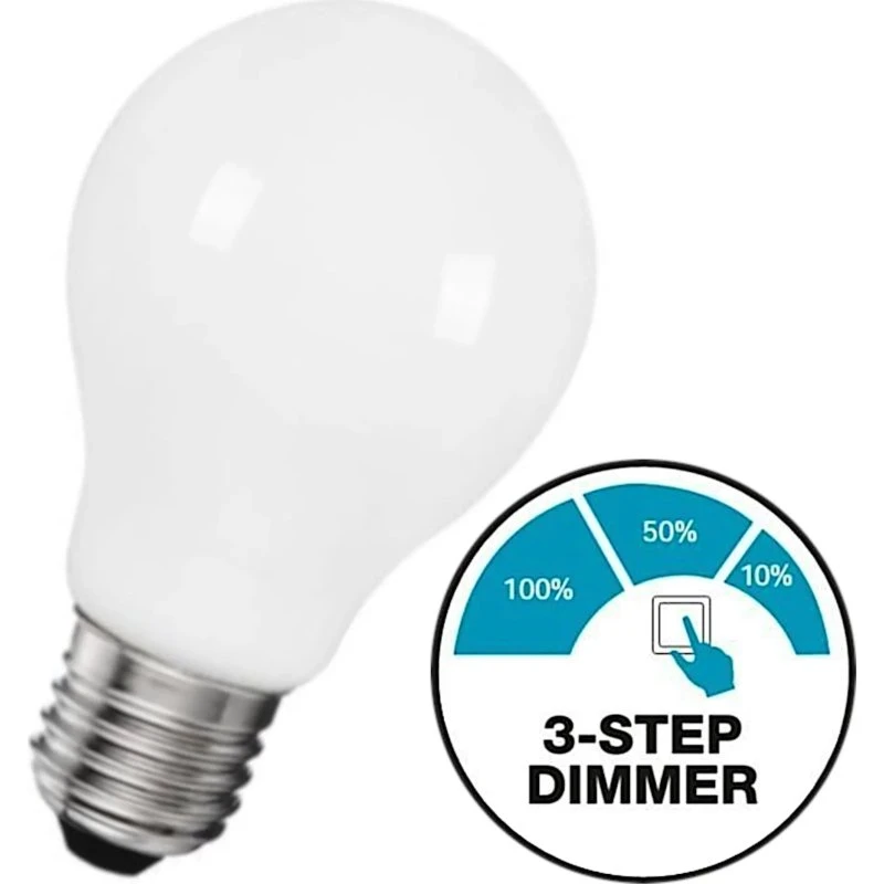 Diolux NORMA60 6W E27 806Lm 3-trins dæmpbar LED-pære