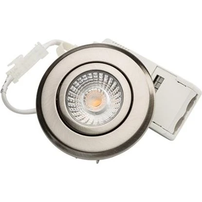 Diospot '30' LED Downlight 6W 2700K Børstet Stål