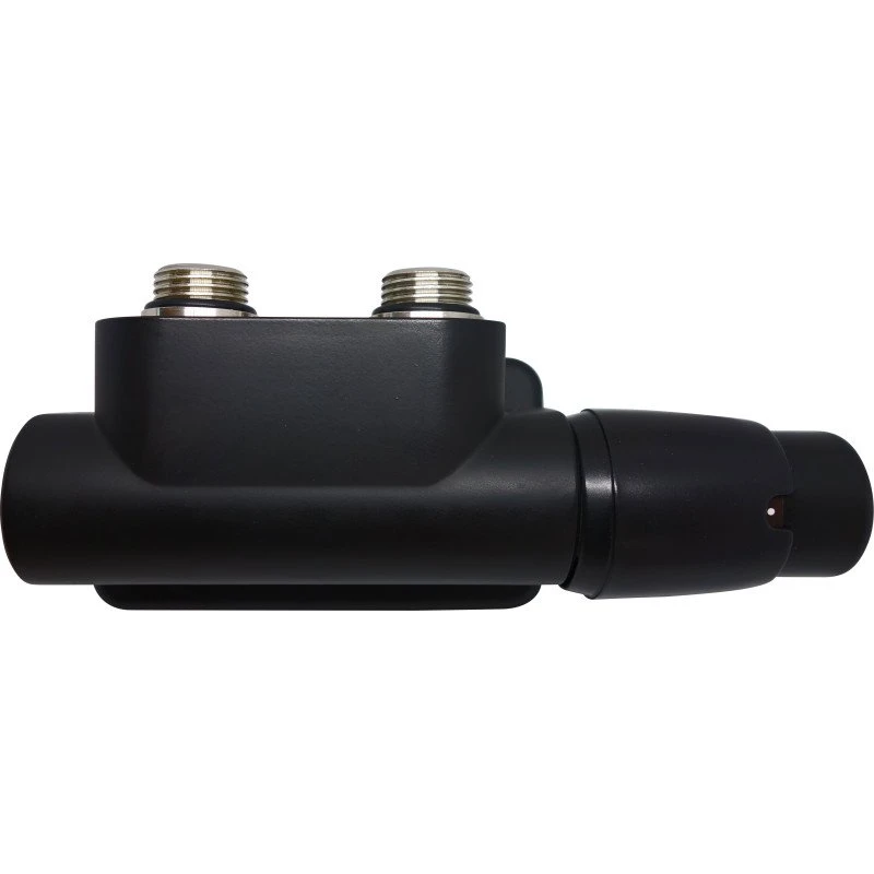 Kriss Twin ventilsæt, venstre, matt sort (50mm)