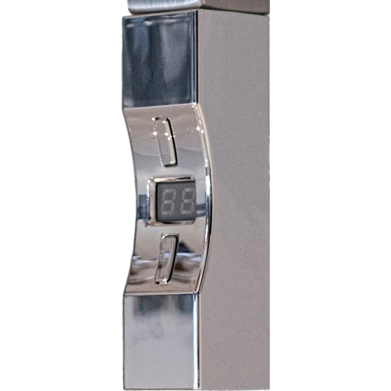 Kriss Nuvo 2 elpatron, 300W, termostat & timer, krom
