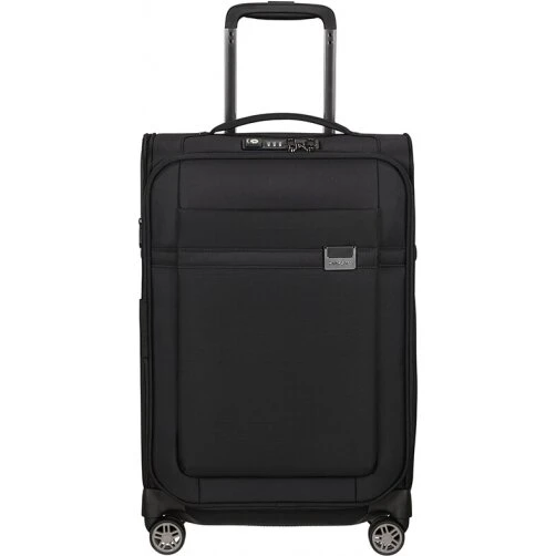 Samsonite Airea kabinekuffert 55 cm – ekspanderbar, sort