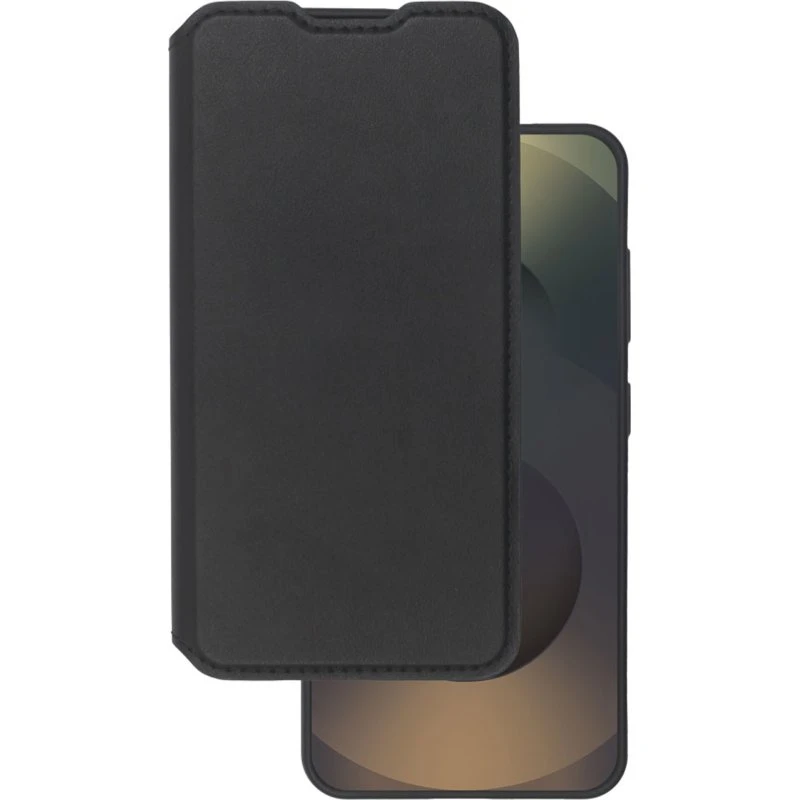 Lippa Samsung S26 Wallet Cover m. aftageligt cover, Sort