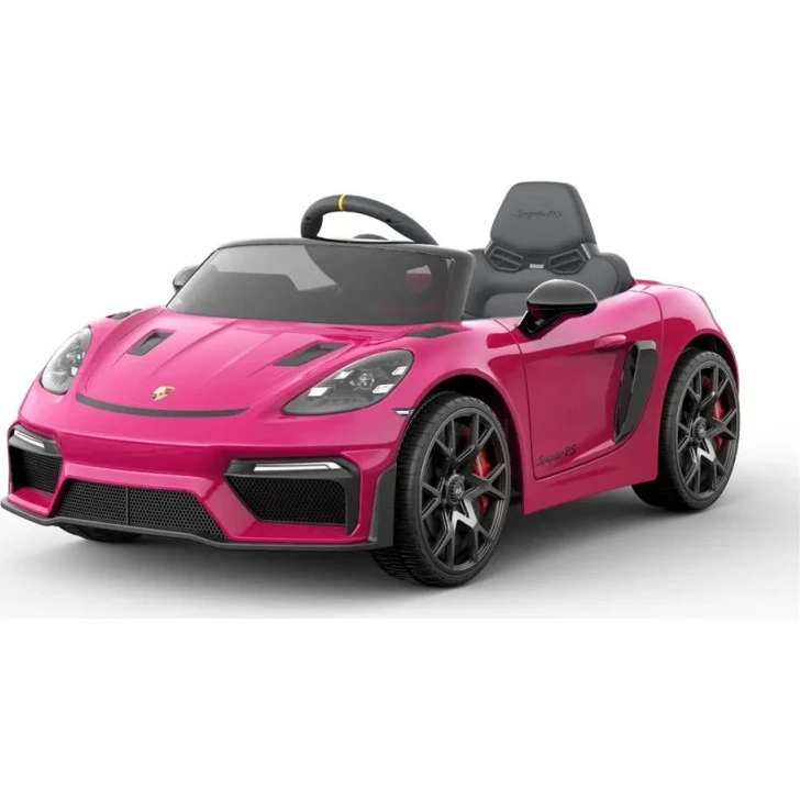 Porsche Spyder 718 RS Elbil - 12V med Gummihjul