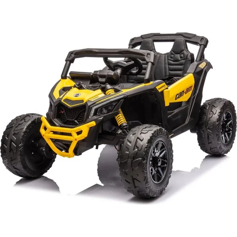 Can-Am Maverick UTV Elbil - 24V med 4x200W motorer, Gul/Sort