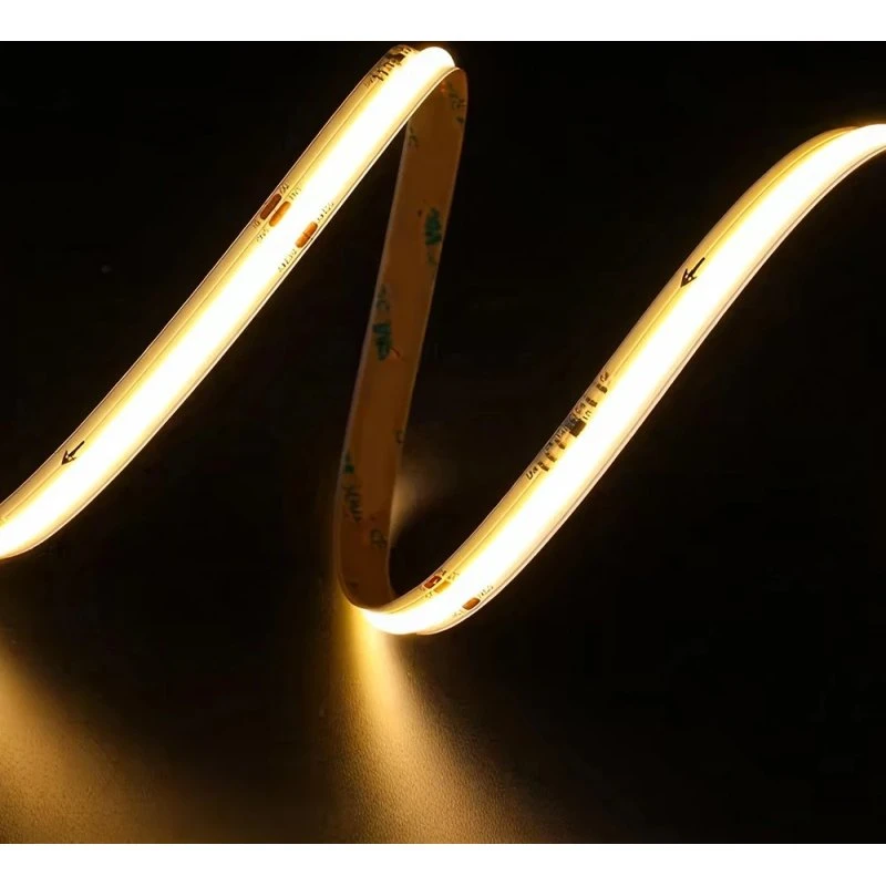 5m COB LED Strip IC Løbelys - Varm - 24V DC - 120 LED/m