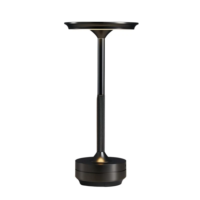 Sort LED bordlampe med touch-dæmpning og CCT - 5W 500lm