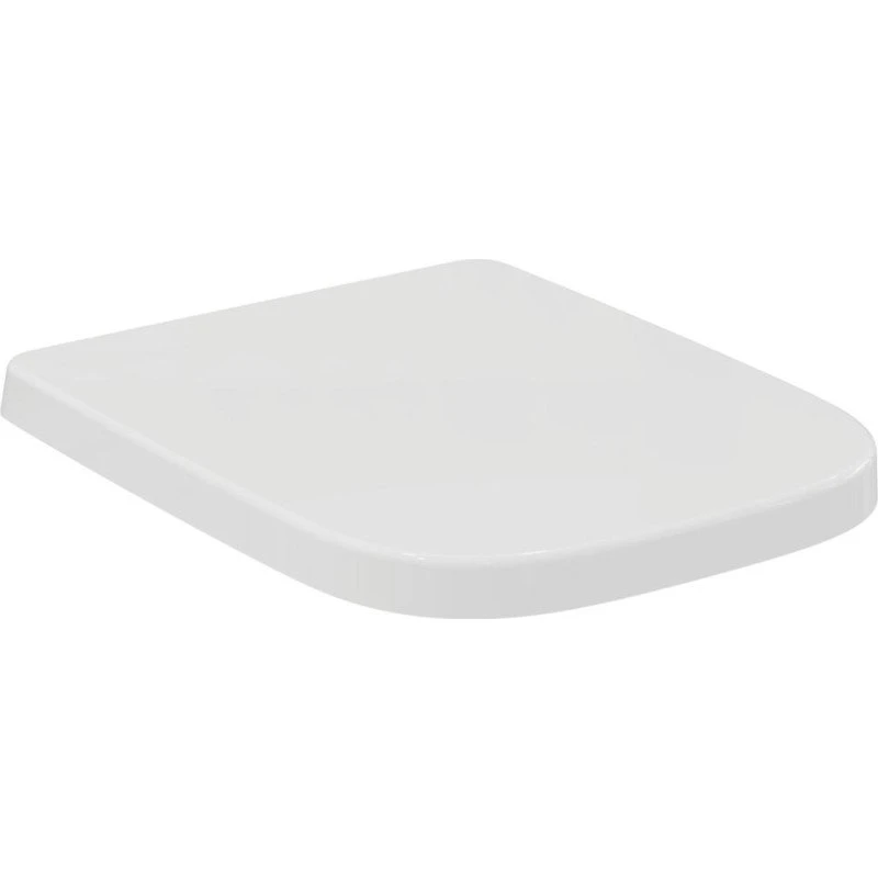 Ideal Standard i.life A toiletbræt, soft close, hvid, firkantet