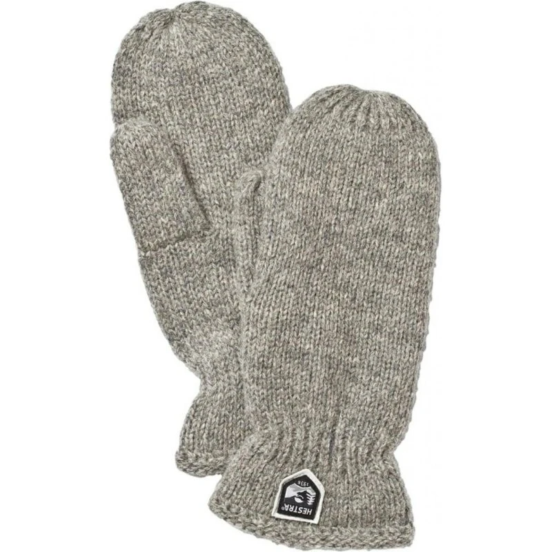 Hestra Basic Wool Mitt uldvante (grå)