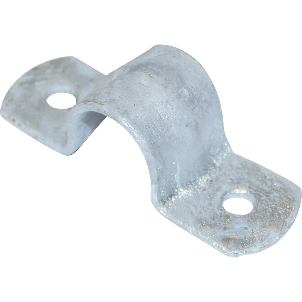 2" Galvaniseret rørbøjle med planmontering (61 mm)
