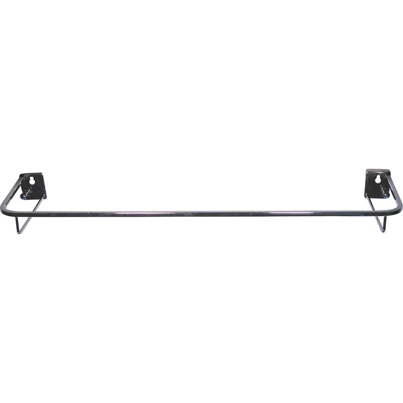 Gelænder med firkantet bøjle i krom, 550 x 120 mm