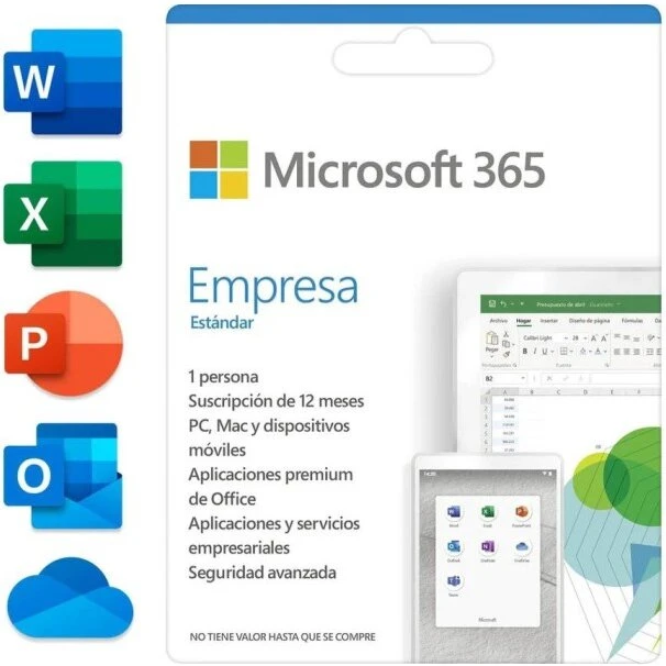 Microsoft 365 Business Standard – 1 år, 5 brugere