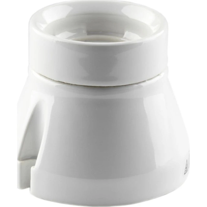 Ifö Electric loftfatning i porcelæn, Ø6,5 cm, hvid