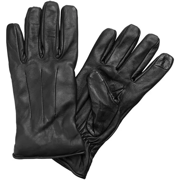 Jack & Jones Montana Læderhandsker Sort L/XL