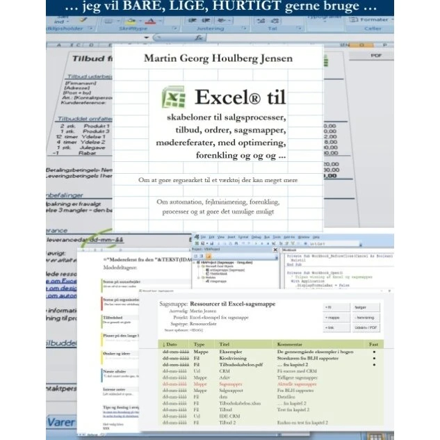 Microsoft Excel – skabeloner til rapporter, dashboard og automation