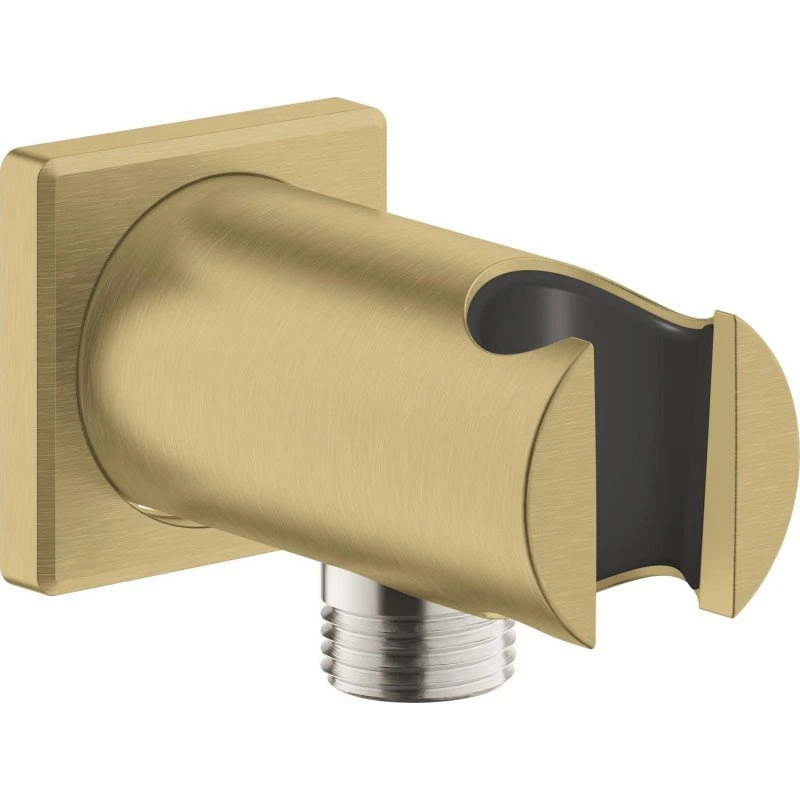 Grohe Rainshower slangeudtag med holder, børstet messing