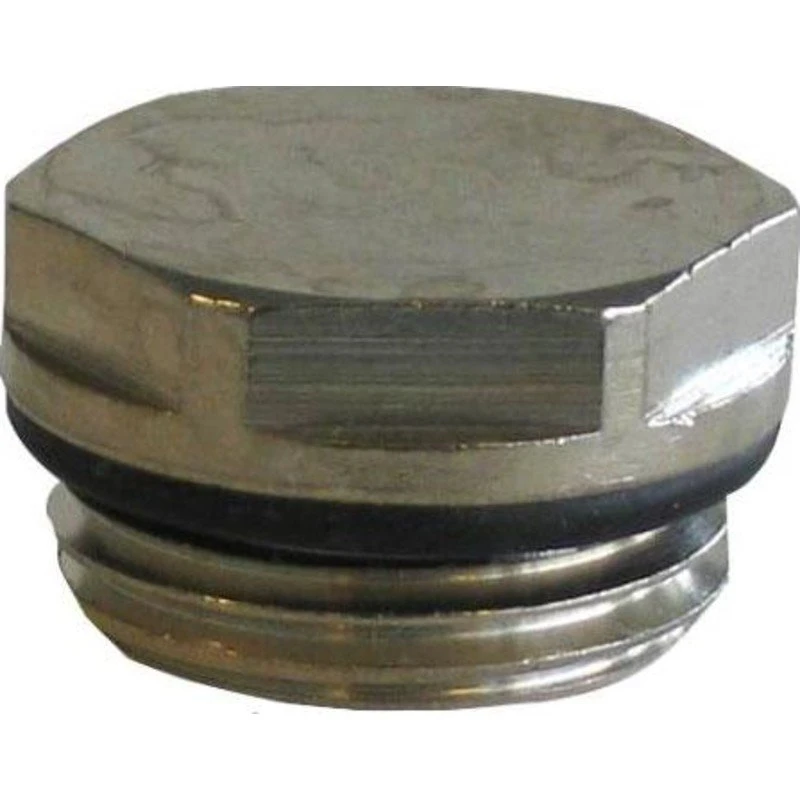 Ms-58 Prop 1/2" i forniklet messing med EPDM O-ring