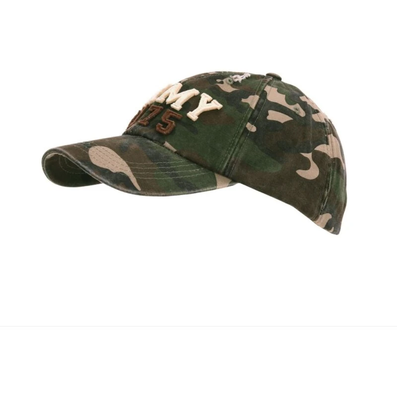 ARMY 1775 Baseballcap Stonewashed Woodland, One Size