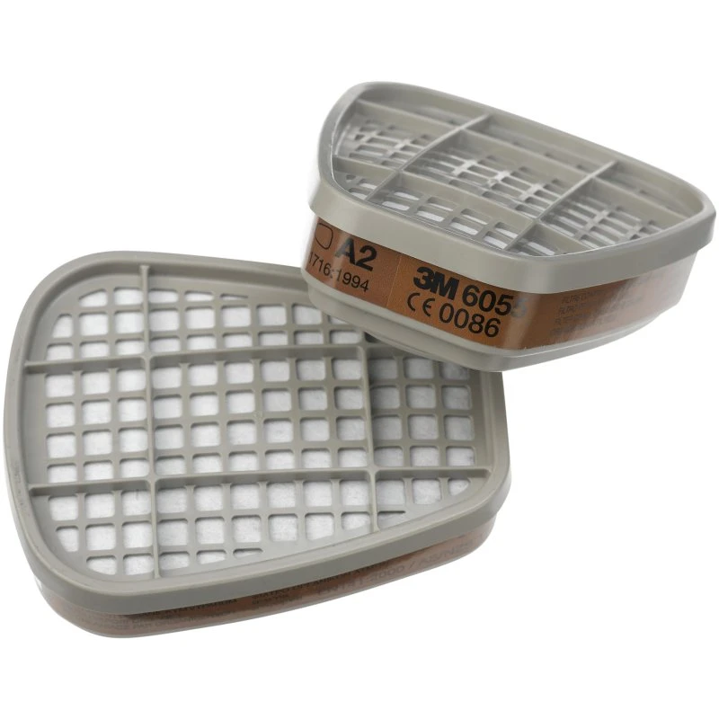 3M Filter A2 6055 mod organiske dampe - 2 stk.