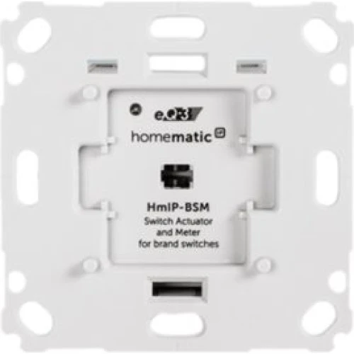 Homematic IP HmIP-BSM Smart Lyskontakt, Hvid