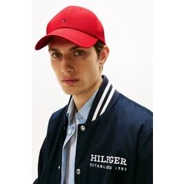 Tommy Hilfiger Klassisk Baseballkasket, Sort