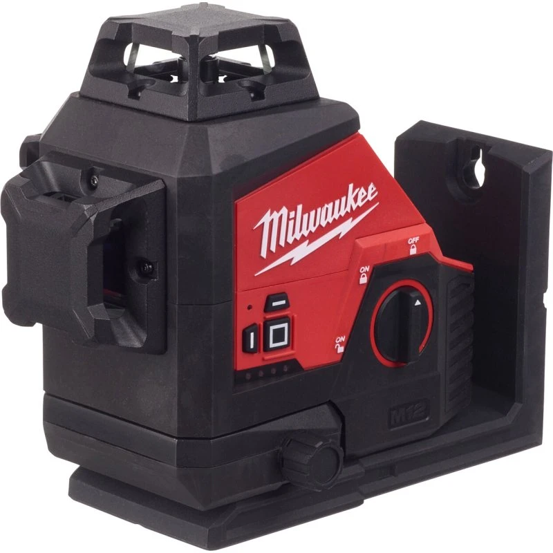 Milwaukee M12 3PL-0C 360° Krydslaser med grøn laser