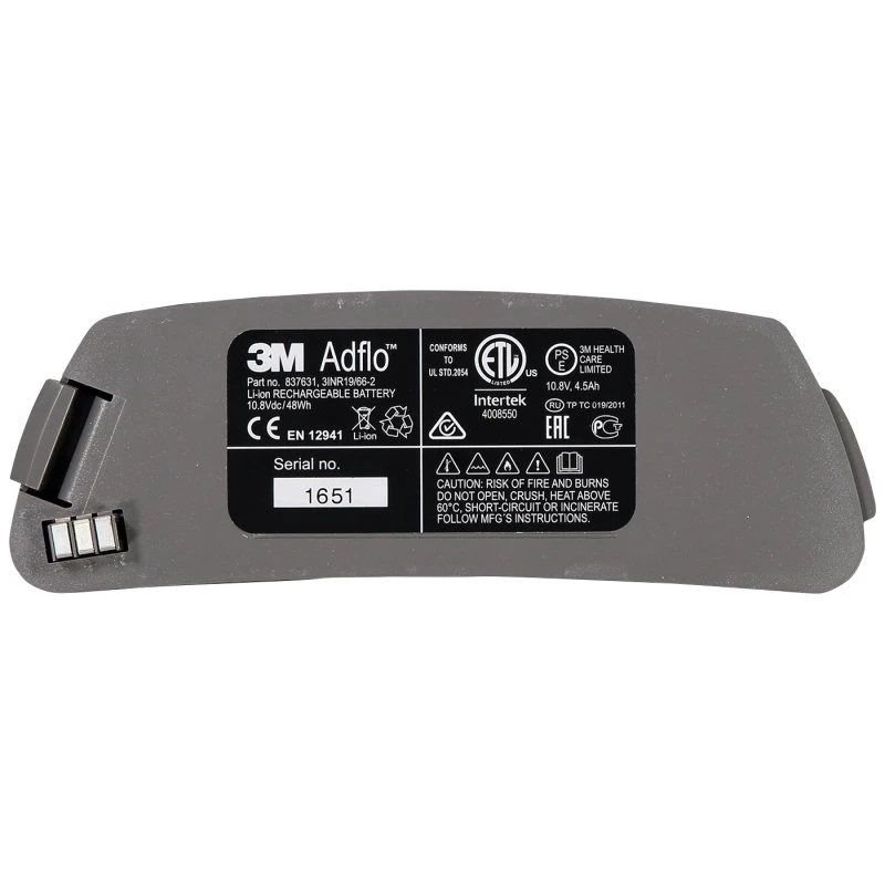 3M Adflo 837631v2 Li-ion Heavy-Duty batteri