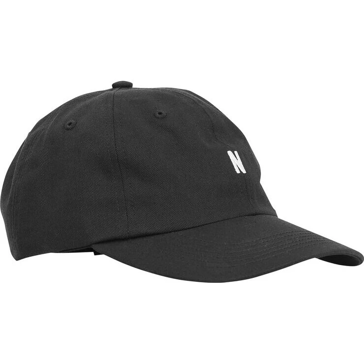 Norse Projects Twill Sports Cap – Sort