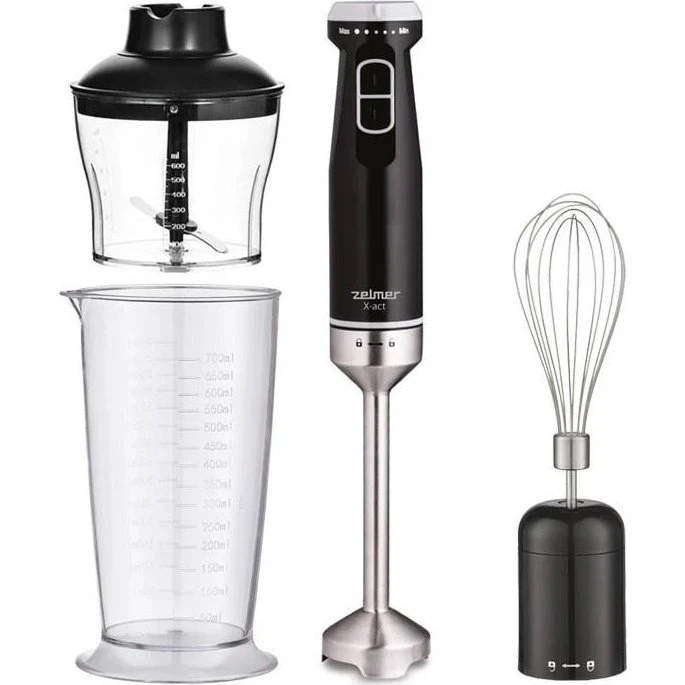 Zelmer ZHB4632 X-act stavblender 1200W med tilbehørssæt