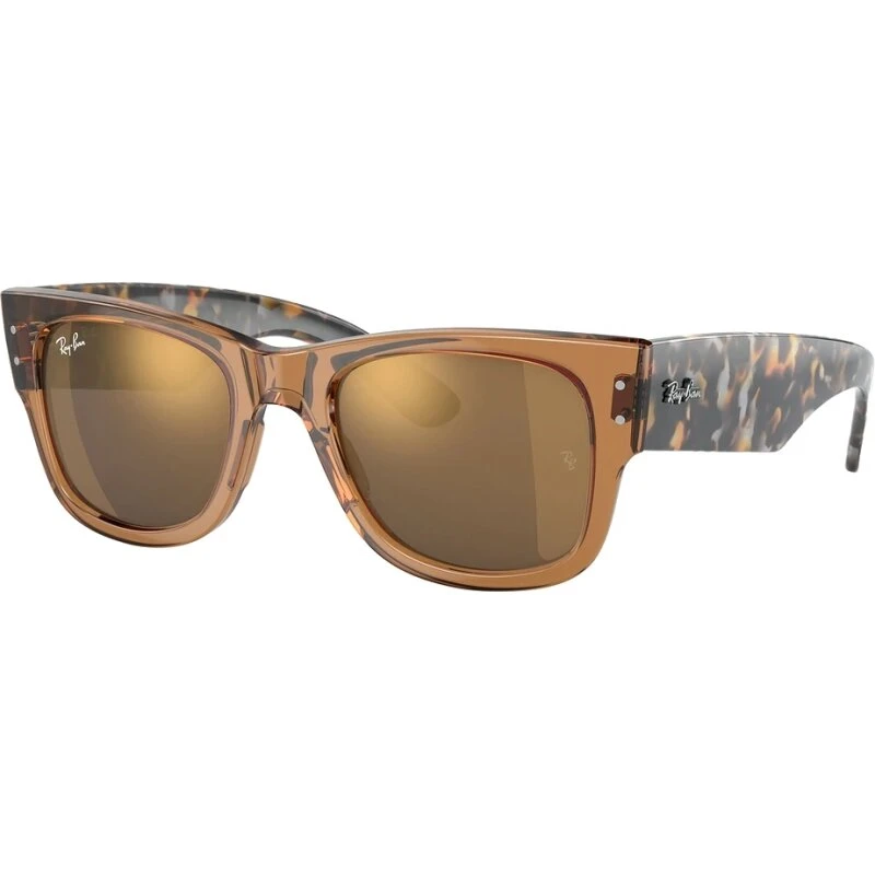 Ray-Ban Mega Wayfarer 51 mm – Transparent sort solbrille