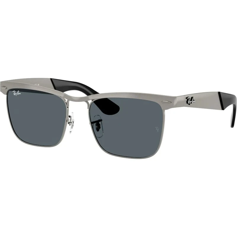 Ray-Ban RB3875 Wayfarer Deluxe 029/R5 – metal, blå linser